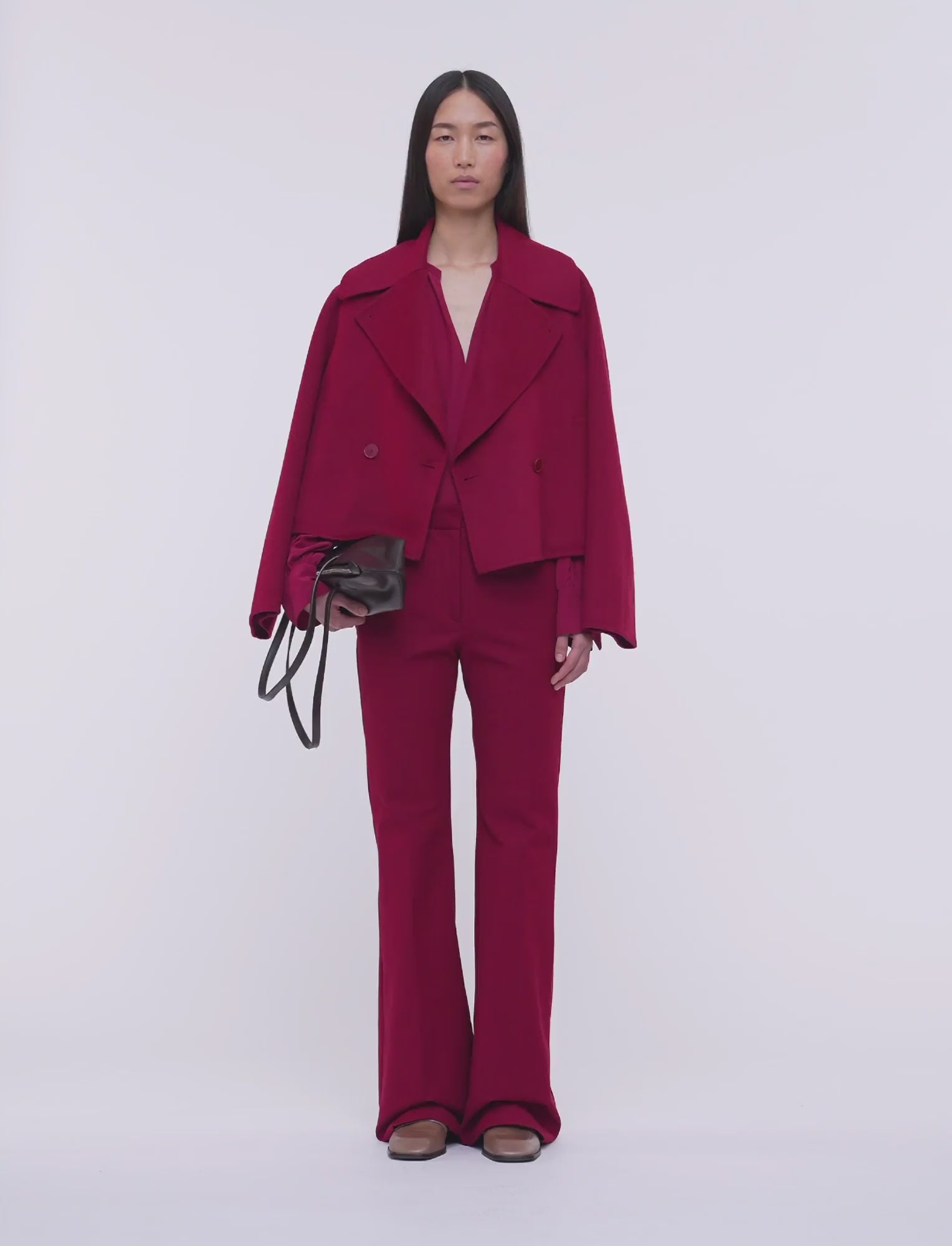 red-tafira-gabardine-stretch-trousers-JOSEPH