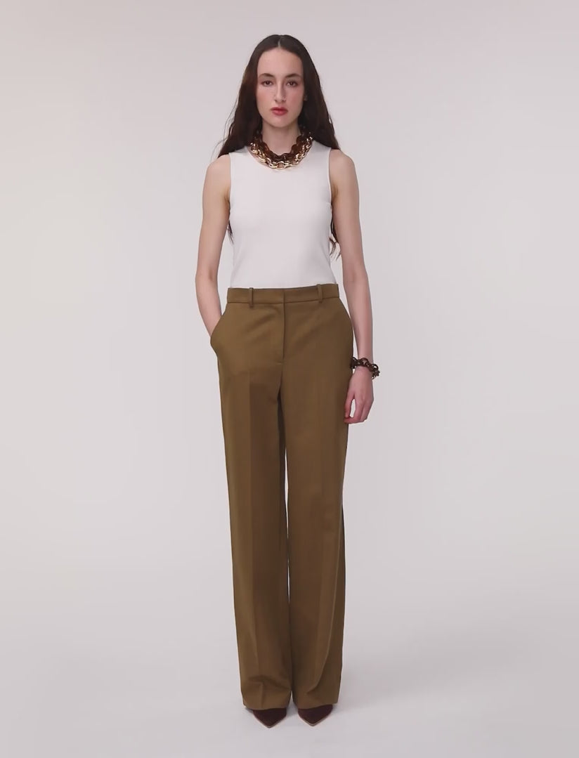 brown-mitae-cotton-twill-trousers-JOSEPH