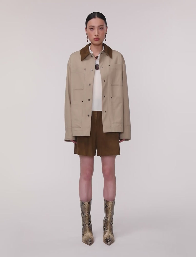 beige-athos-cotton-jacket-JOSEPH