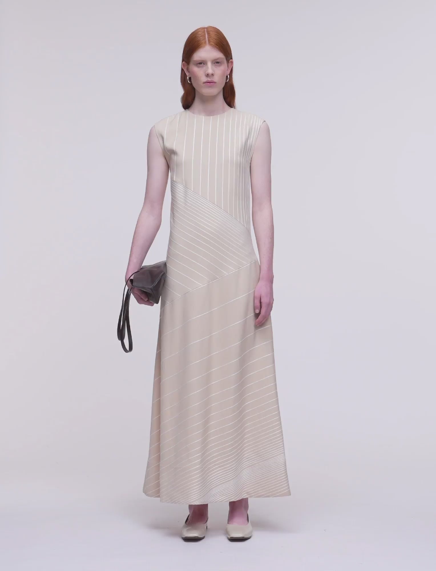 beige-maryse-embroidered-stripes-dress-JOSEPH