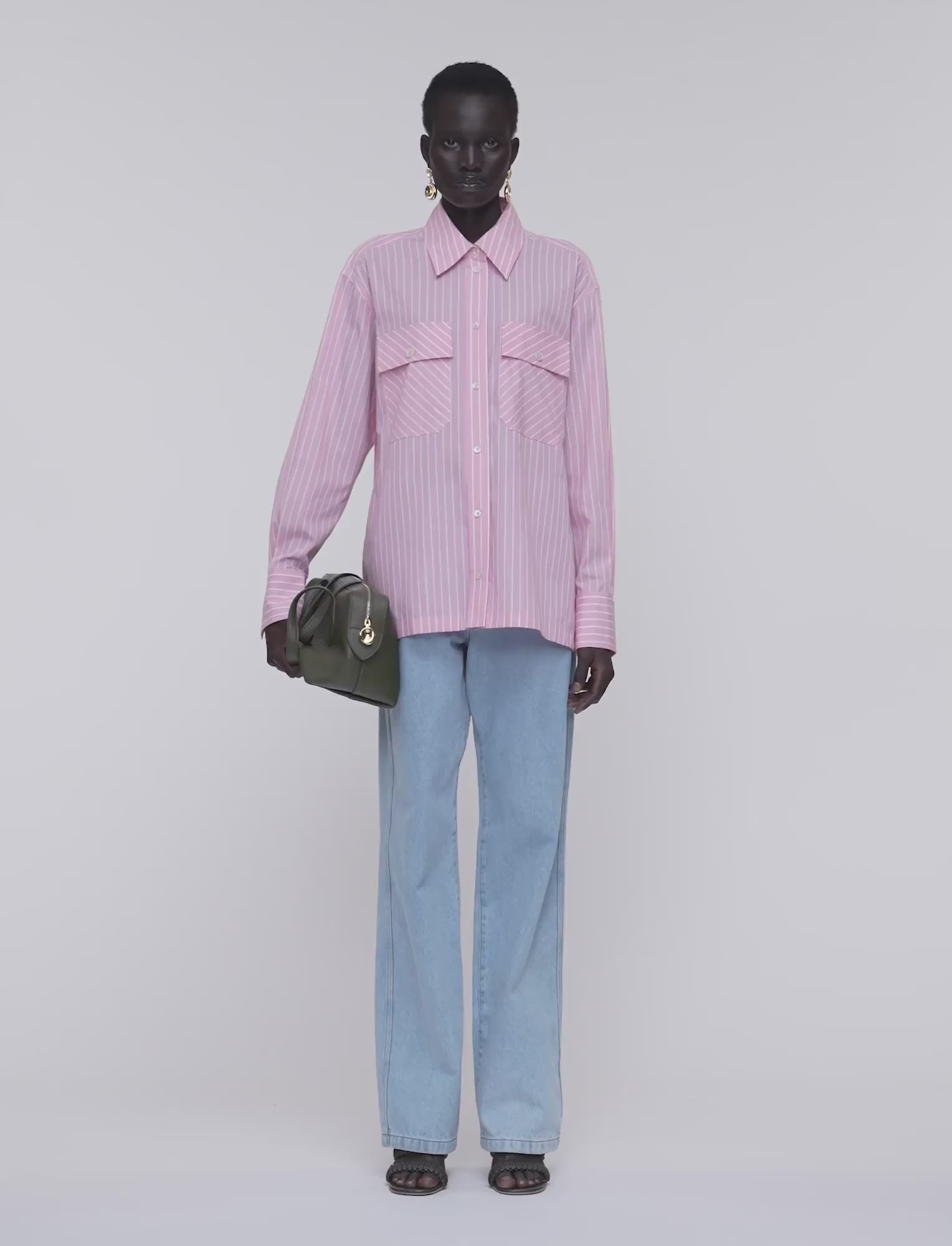 rose-chemise-ranya-en-coton-a-rayures-JOSEPH