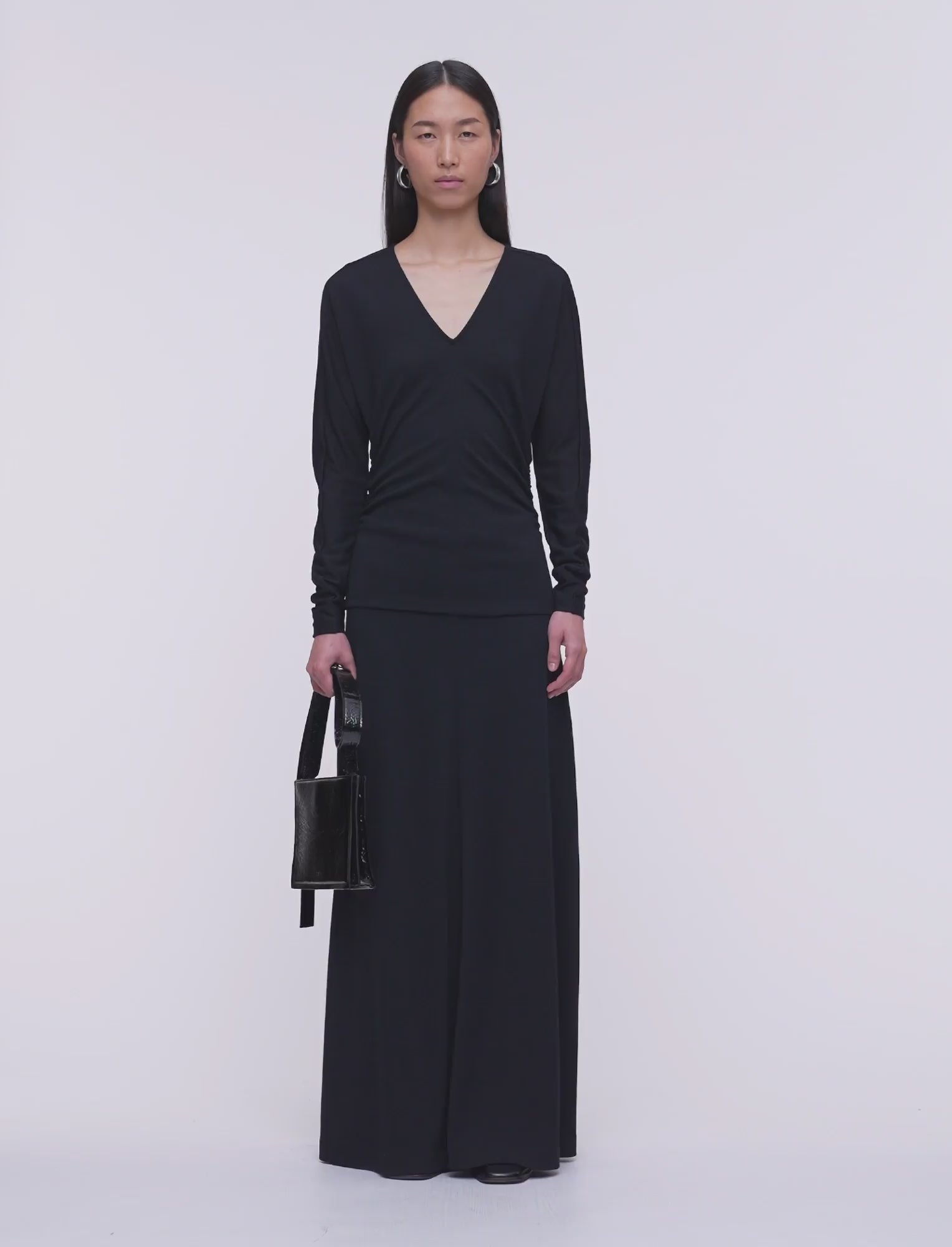 black-wool-jersey-v-neck-top-JOSEPH
