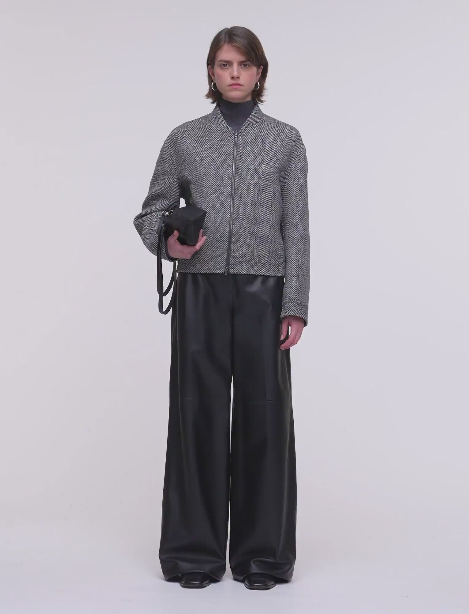 マルチカラー-gustave-linear-double-face-wool-コート-JOSEPH
