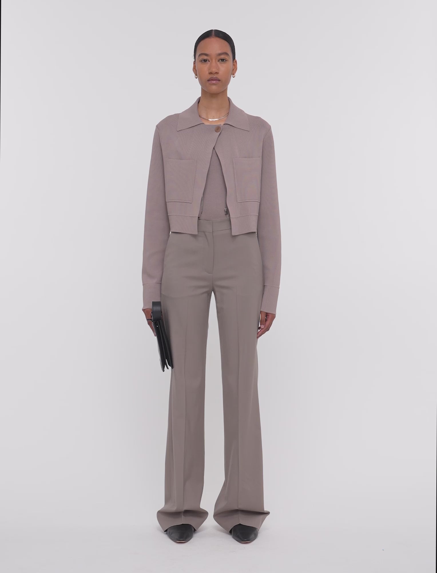 パンツ Joseph Morissey Trousers Morissey Tailoring Wool Stretch Trousers in Black | JOSEPH CA