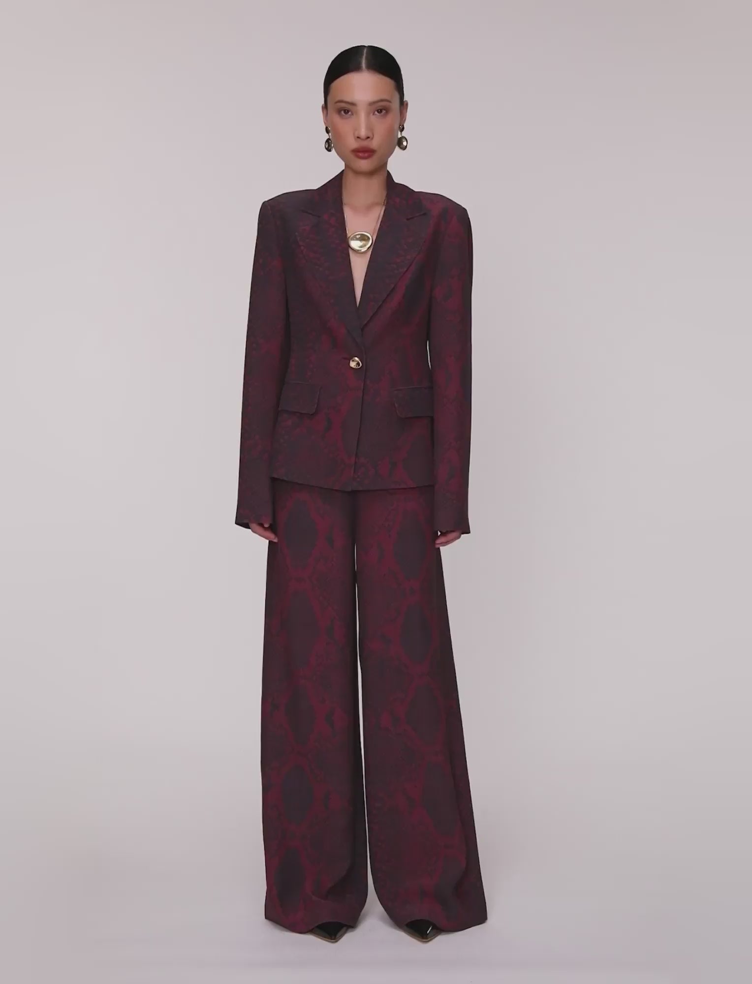 violet-birch-blazer-naia-twill-snake-JOSEPH