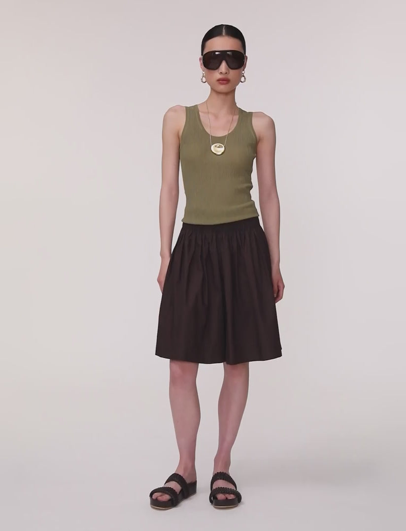 marron-short-aissa-en-popeline-de-coton-JOSEPH