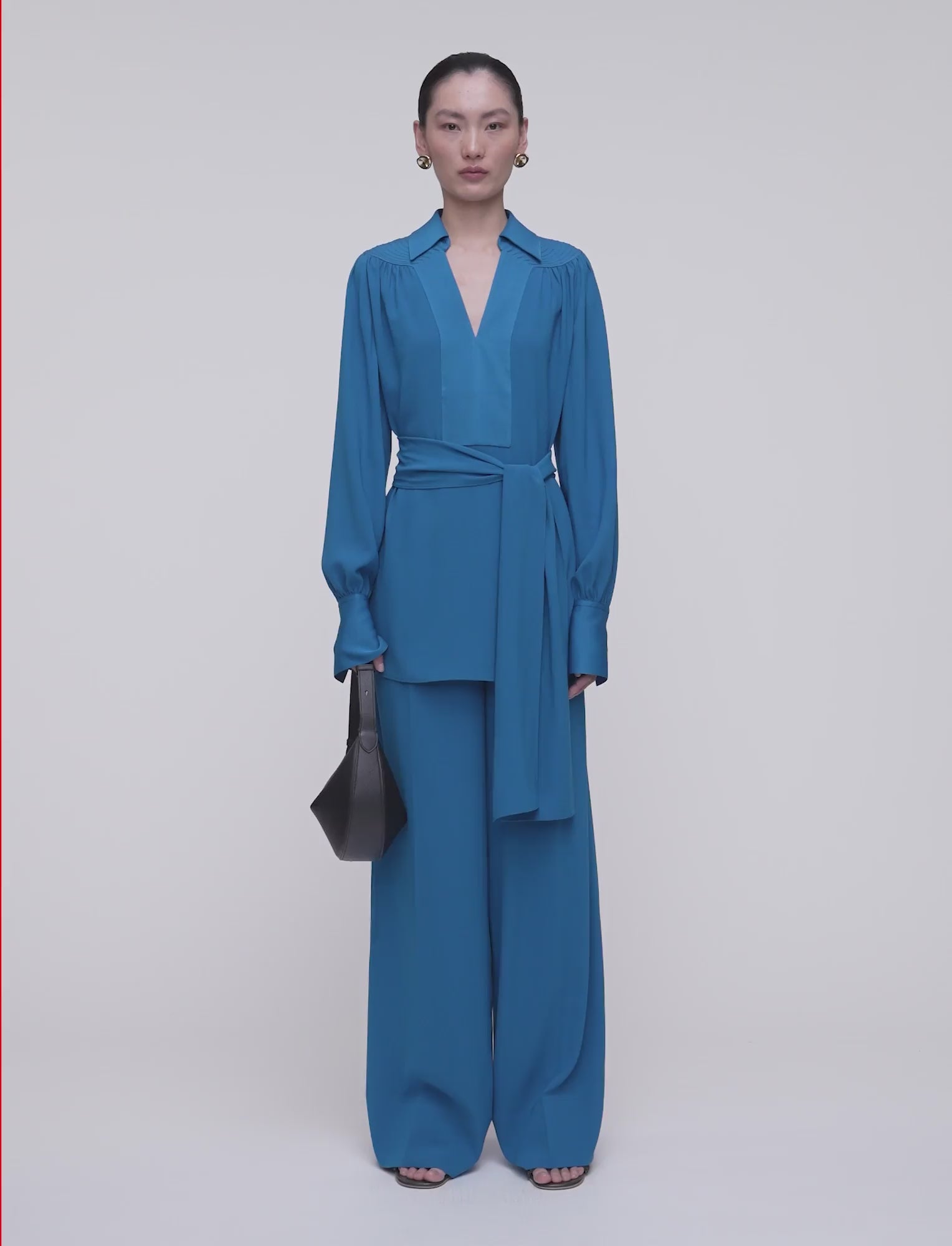 blue-bou-crepe-blouse-JOSEPH
