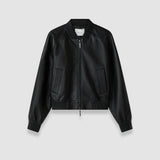 Veste Quinn en cuir nappa souple 