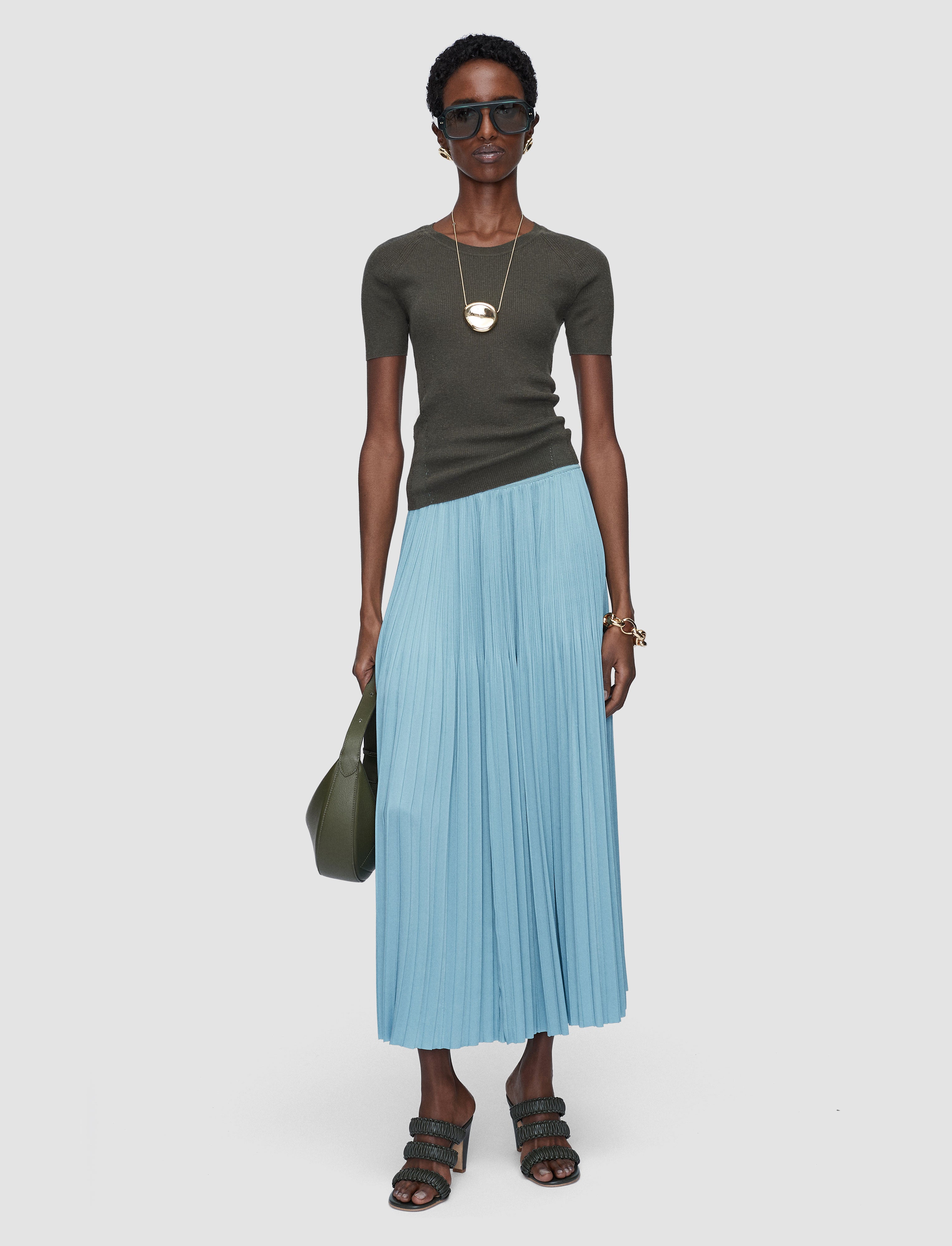 レディース ミディ & マキシ ラグジュアリー スカート | JOSEPH JP