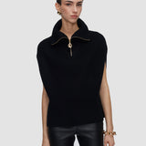 Raffet Fisherman Rib Cashmere Vest