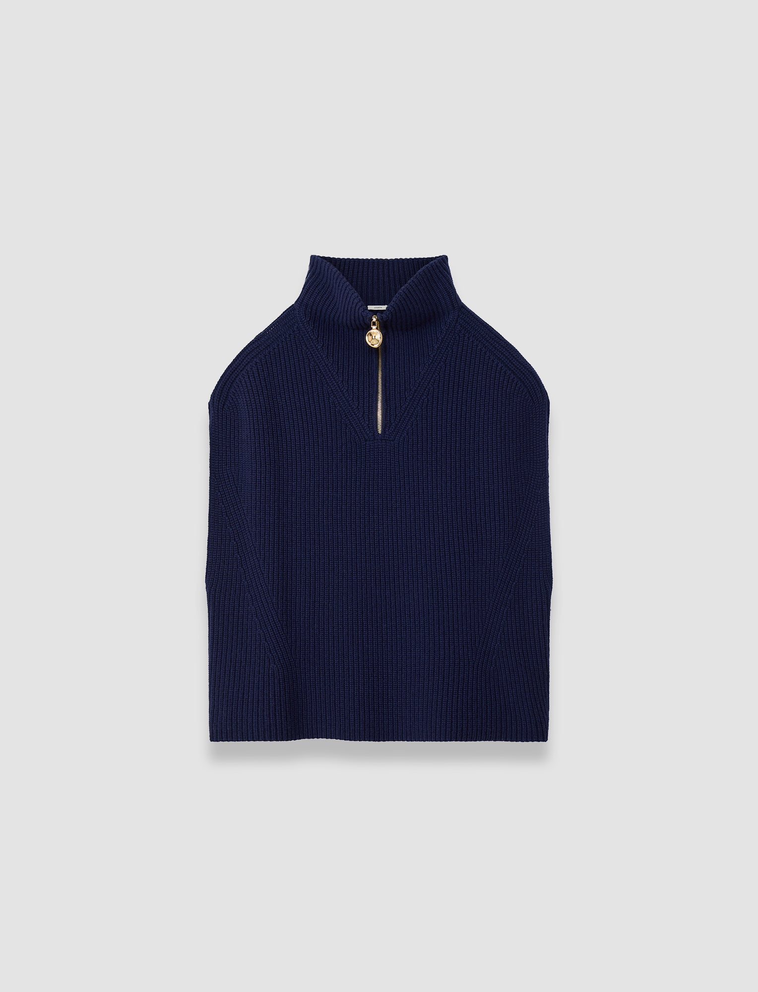 blue-raffet-fisherman-rib-knit-vest-JOSEPH