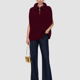 Purple Raffet Fisherman Rib Knit Vest - Joseph