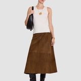 Ivory Rana Silk Stretch Tank Top - Joseph