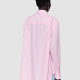 Pink Ranya Cotton Stripe Shirt - Joseph