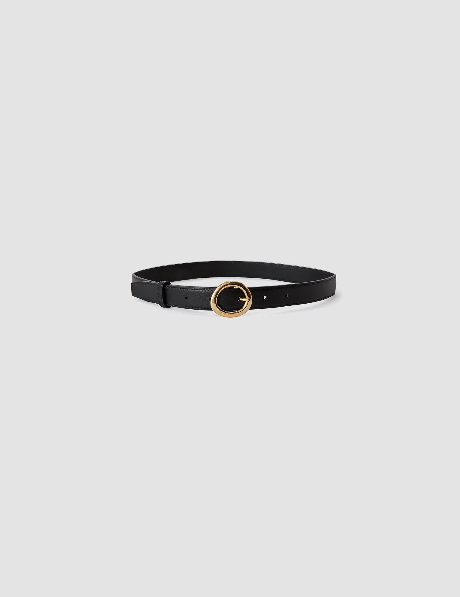 Black Rene Leather Belt - Joseph