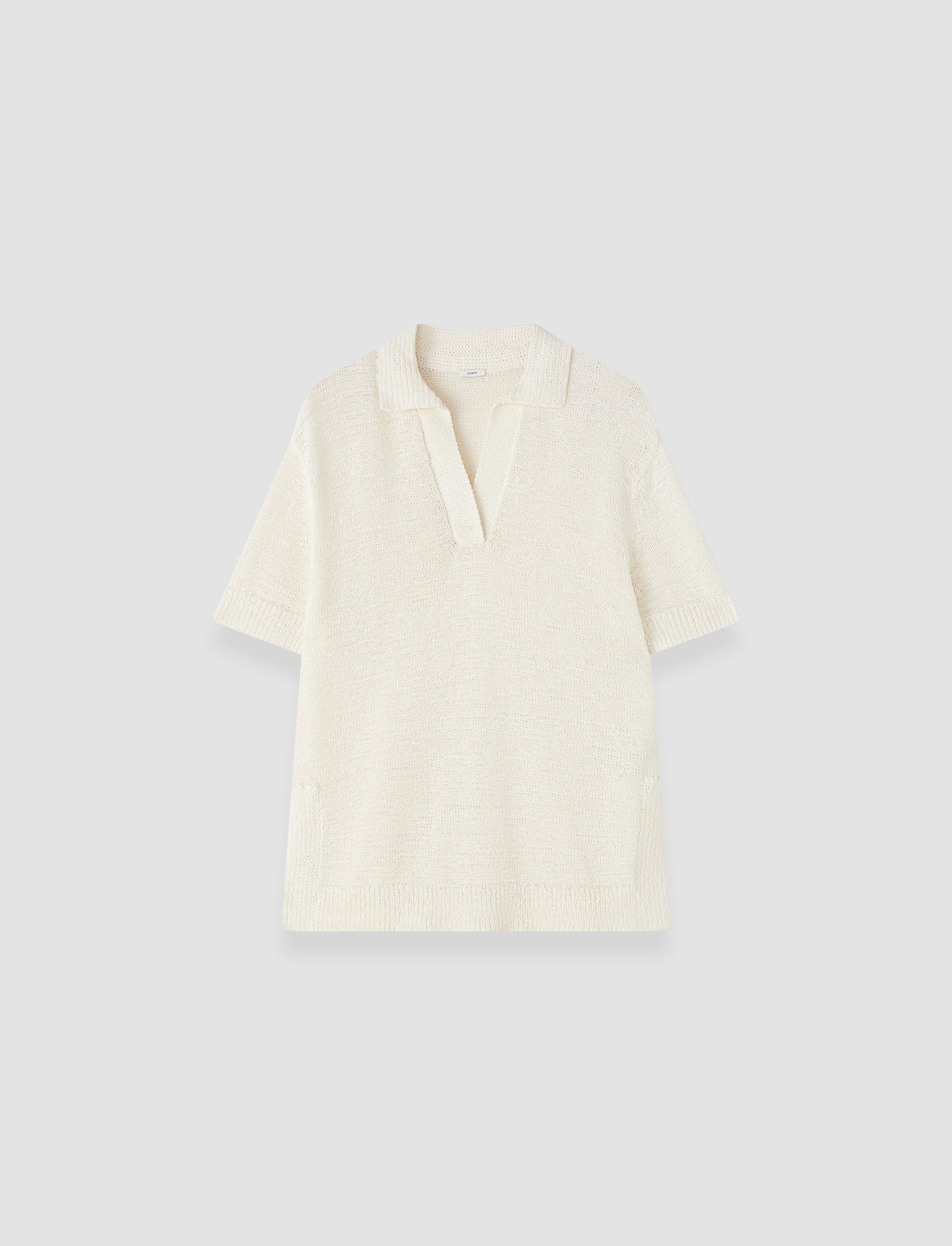 blanc-polo-rian-en-maille-de-coton-JOSEPH