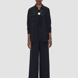 Rihani Crepe de Soie Silk Trousers