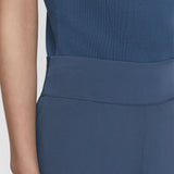 Blue Rihani Crepe de Soie Silk Trousers - Joseph