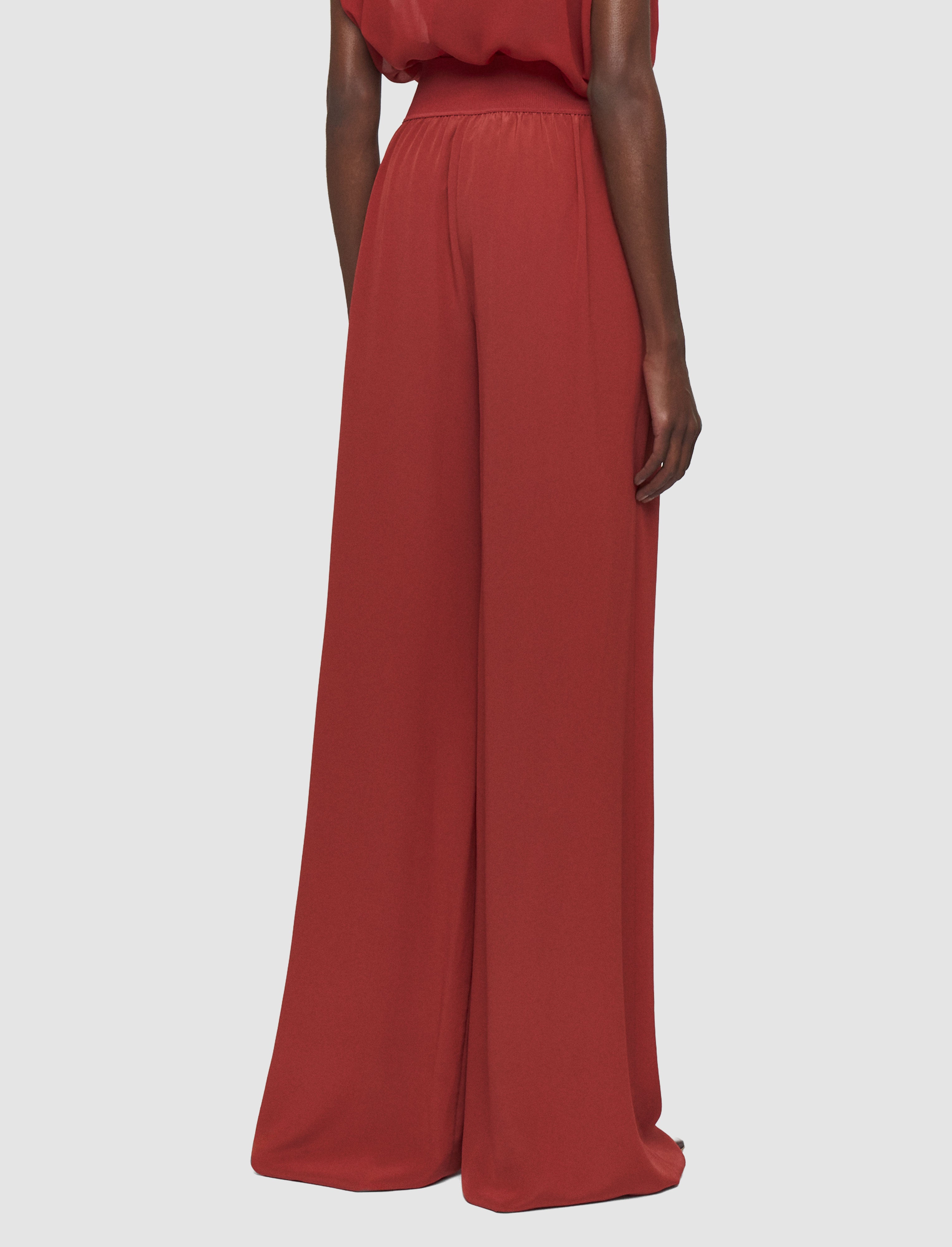 rouge-pantalon-rihani-en-soie-crepe-de-chine-JOSEPH