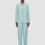 Blue Rochd Light Linen Blend Jacket - Joseph