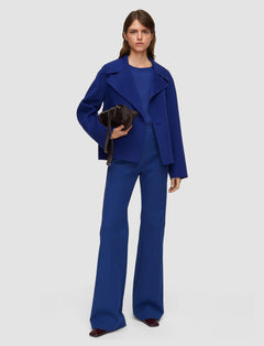 Blue Rollet Light Double Face Wool Jacket - Joseph