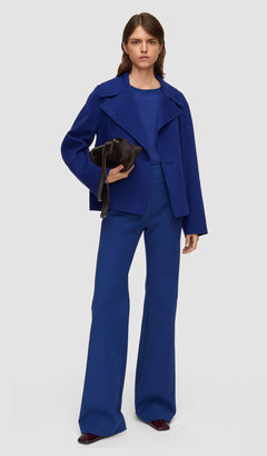 Blue Rollet Light Double Face Wool Jacket - Joseph