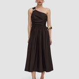 Ros Cotton Poplin Dress