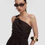 Ros Cotton Poplin Dress