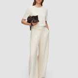 Rubin Crepe de Soie Silk Blouse