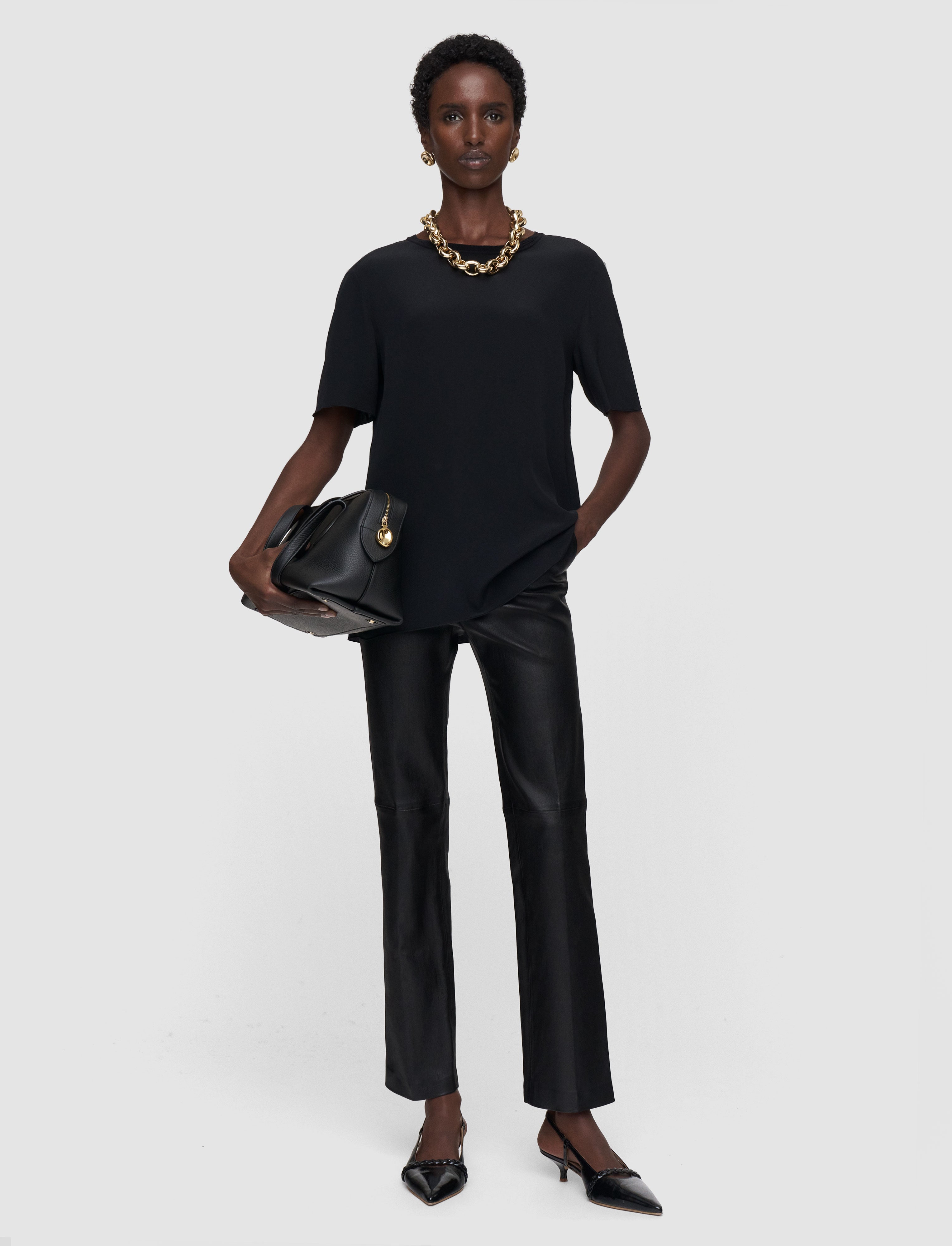 JOSEPH  ジョゼフ 18SS シルクデシン  華やか上質大人のブラウス JOSEPH (Women) / ジョゼフ TOP | レディース | ファッション・服