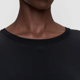 Black Rubin Crepe de Soie Silk Blouse - Joseph