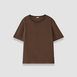Brown Rubin Crepe de Soie Silk Blouse - Joseph