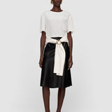 White Rubin Crepe de Soie Silk Blouse - Joseph