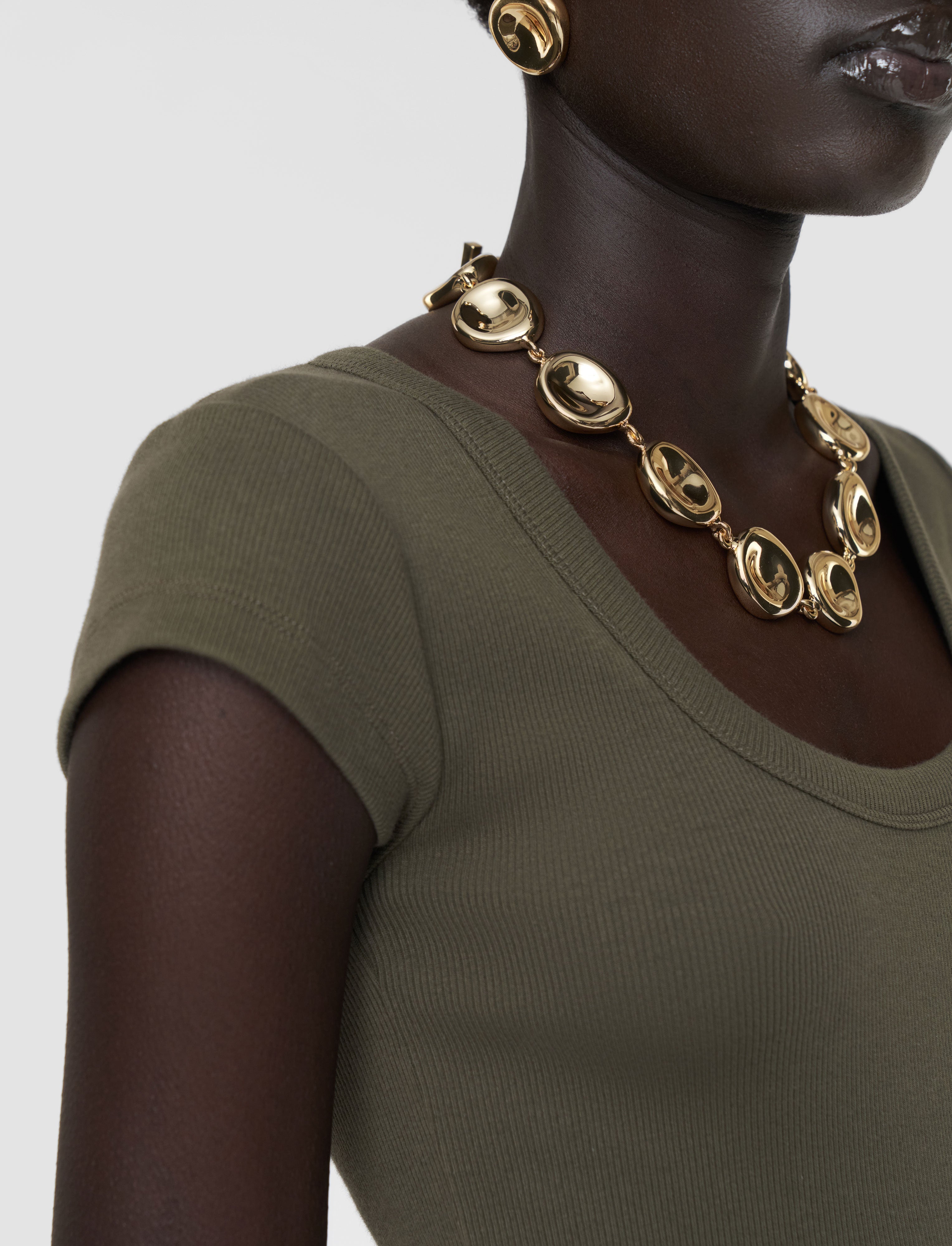 緑-saba-cotton-rib-トップ-JOSEPH