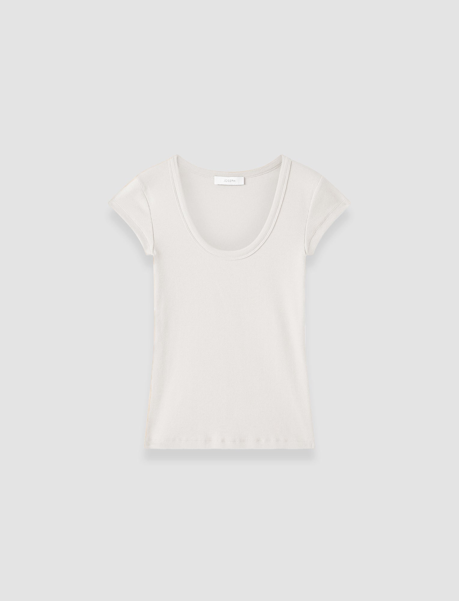 white-saba-cotton-rib-top-JOSEPH