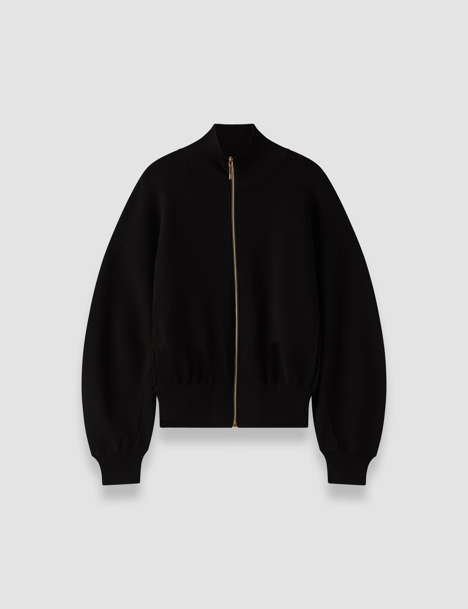Black Sable Compact Milano Knit Jacket - Joseph