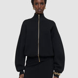 Black Sable Compact Milano Knit Jacket - Joseph