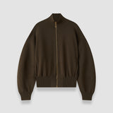 Green Sable Compact Milano Knit Jacket - Joseph