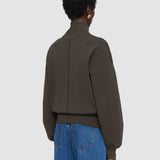 Green Sable Compact Milano Knit Jacket - Joseph