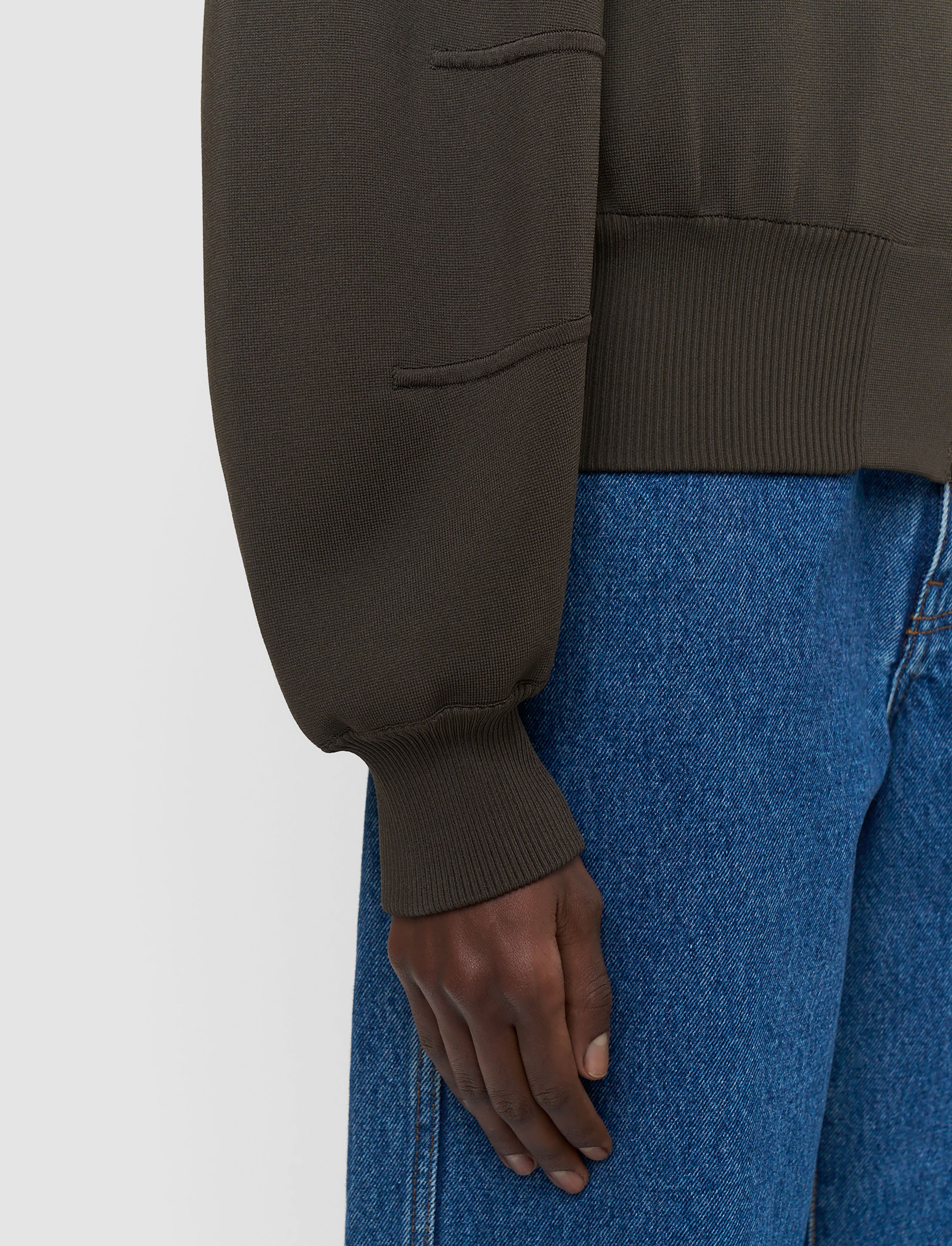 green-sable-milano-knit-bomber-jacket-JOSEPH