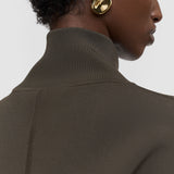 Green Sable Compact Milano Knit Jacket - Joseph