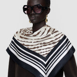 Saff Large Silk Scarf