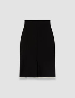 Black Safir Compact Milano Knit Skirt - Joseph