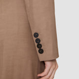 Brown Sami Cady Twill Jacket - Joseph