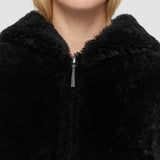 Grey Sarah Shearling Jacket - Joseph