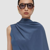 Foulard Sarry en crêpe de soie 
