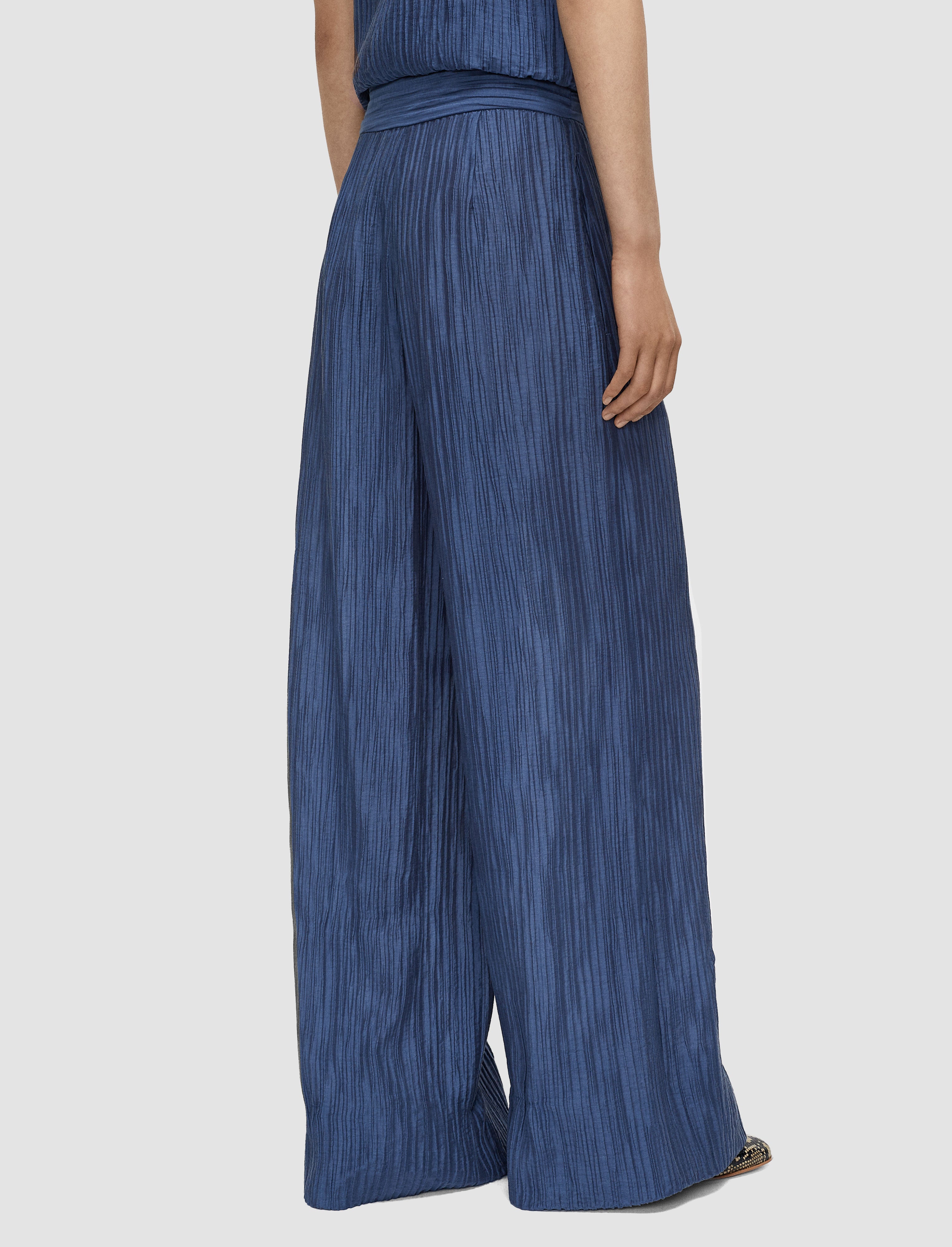 blue-selene-fluid-crinkle-trousers-JOSEPH