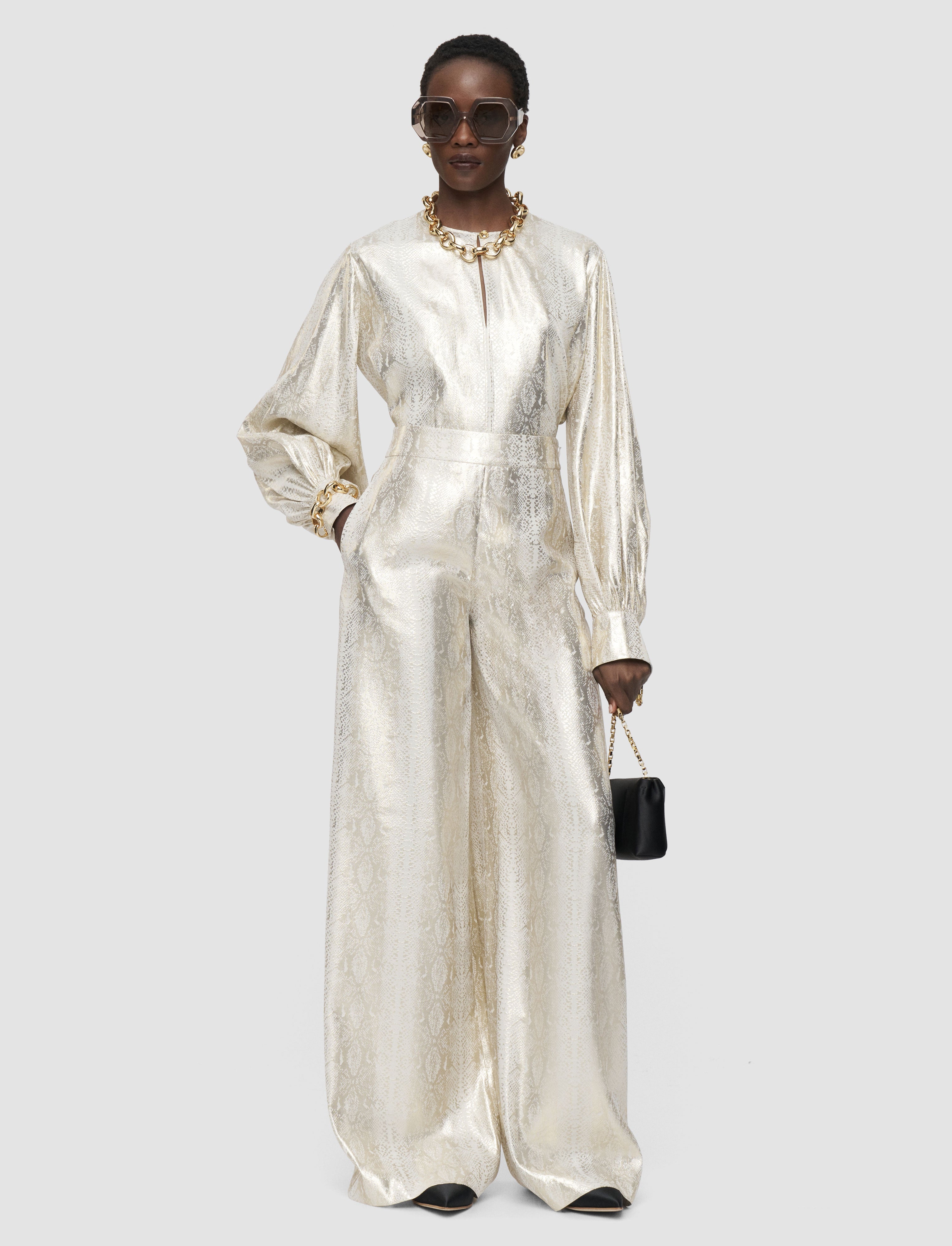 gold-selene-silk-snake-lame-trousers-JOSEPH