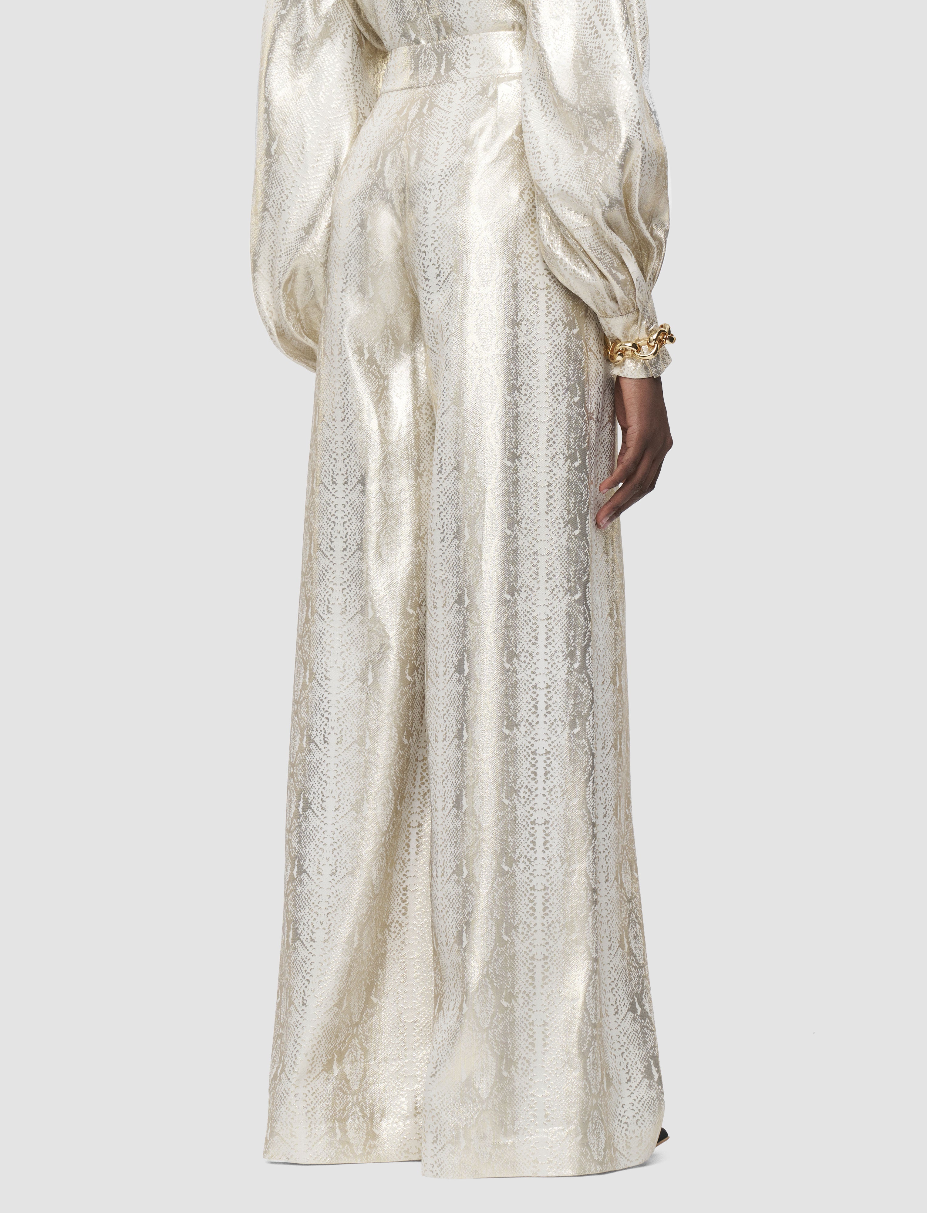 gold-selene-silk-snake-lame-trousers-JOSEPH