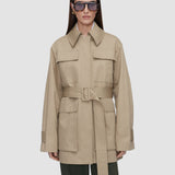 Beige Shama Cotton Utility Jacket - Joseph